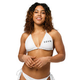 Recycled String Bikini Top